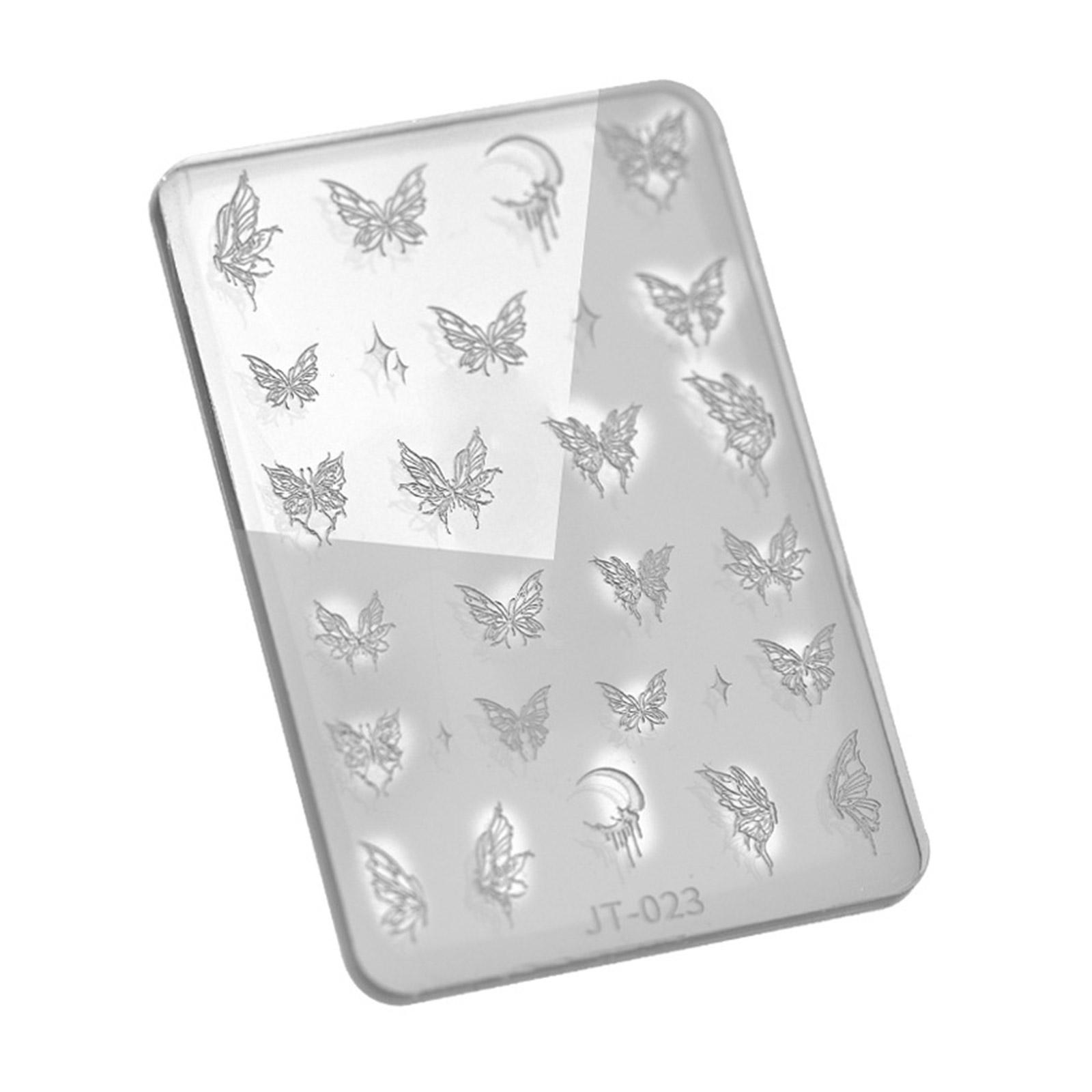 Nail Art Mold UV Epoxy Resin Glue Silicone Mould Three-Dimensional Butterfly Embossing Decorative Sticker Nail Jewelry
Nail Art Mold UV Epoxy Resin Glue Silicone Mould Three-Dimensional Butterfly Embossing Decorative Sticker Nail Jewelry