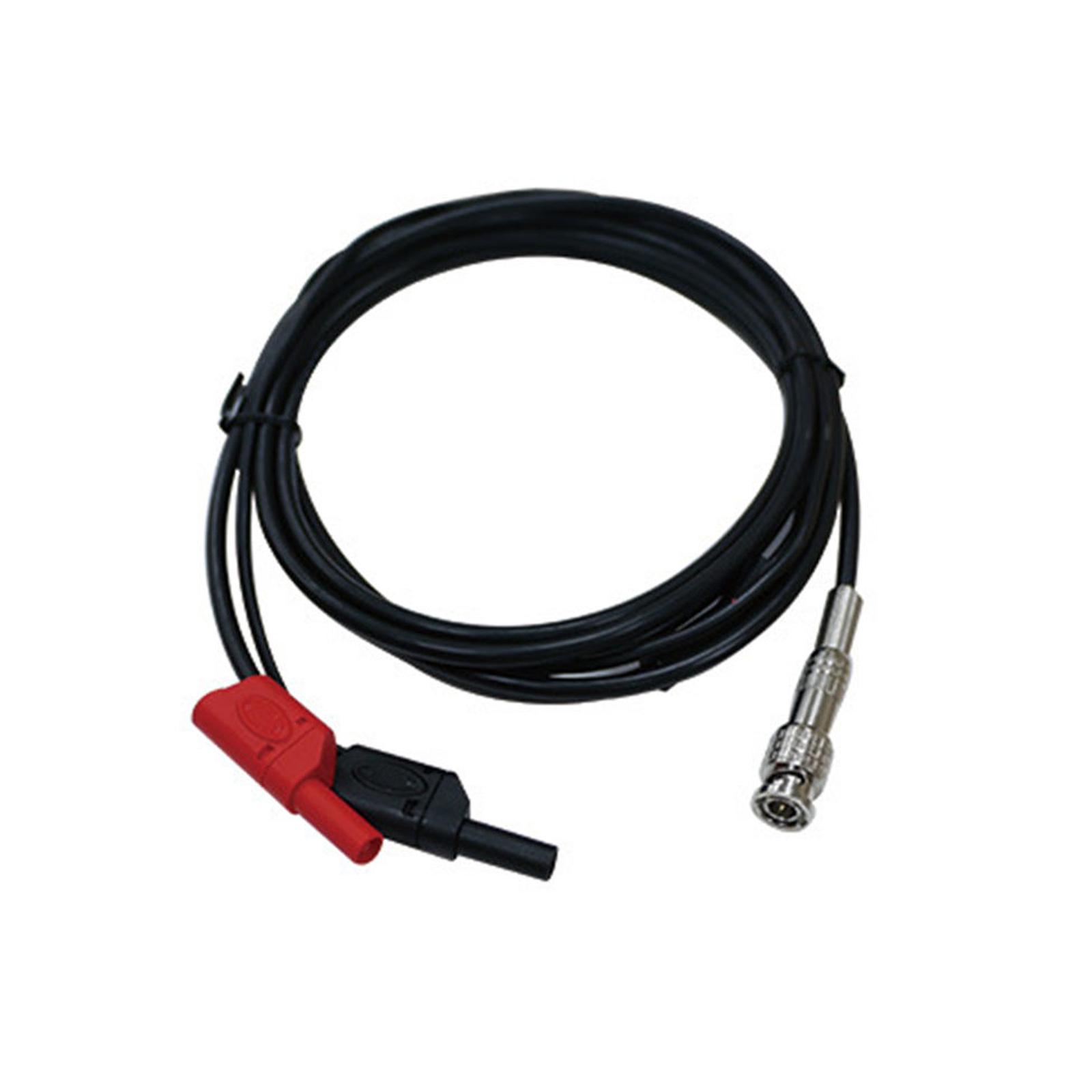 Auto Test Cables Heavy Duty Auto Test Lead Oscilloscope Accessory BNC to Banana Adapter Cable for Circuit Testing 290cm
Auto Test Cables Heavy Duty Auto Test Lead Oscilloscope Accessory BNC to Banana Adapter Cable for Circuit Testing 290cm