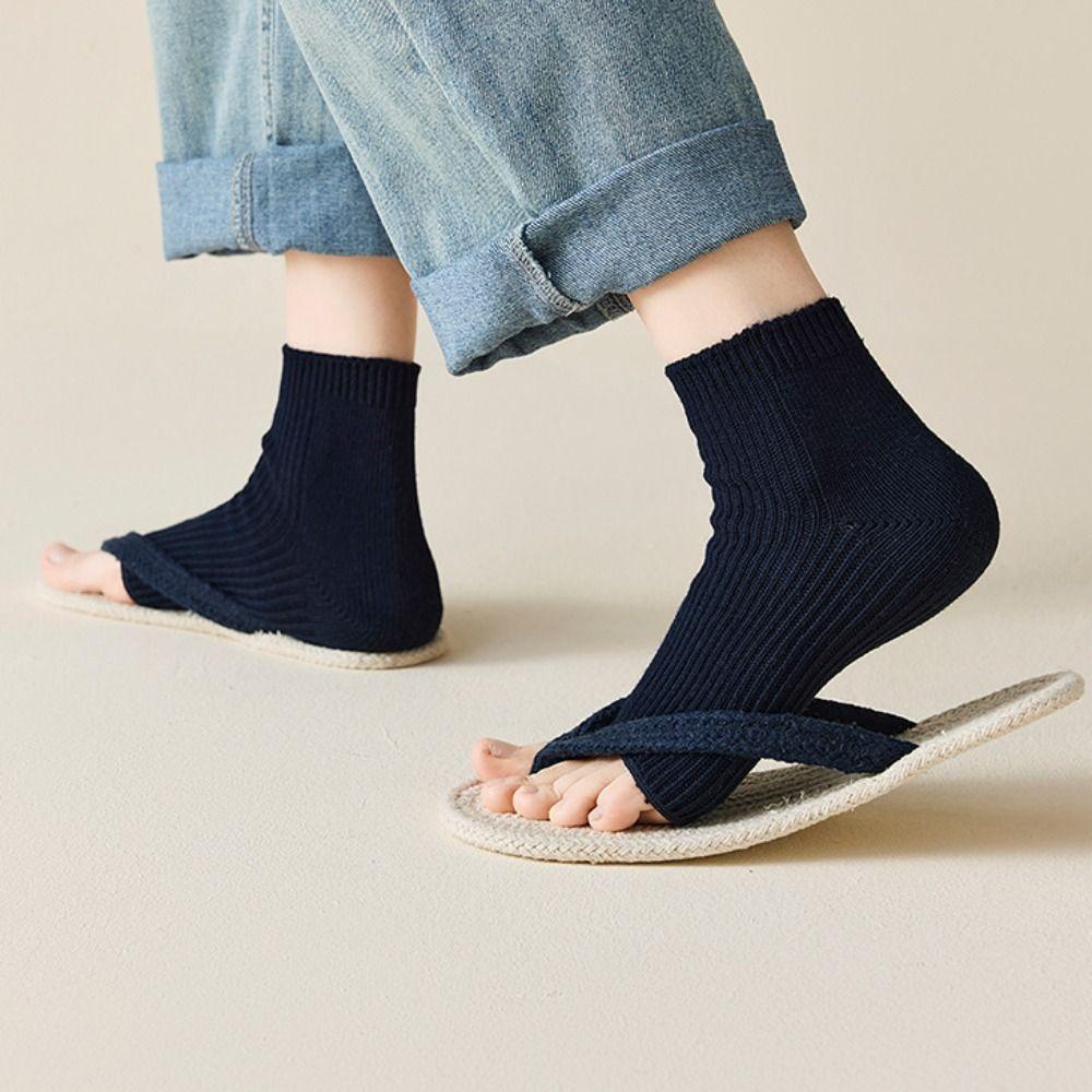 3Pairs Knitted Short Tube Socks Solid Color Mid-calf Socks Women Breathable Bare Toe Socks Lady Beige&Black&White
3Pairs Knitted Short Tube Socks Solid Color Mid-calf Socks Women Breathable Bare Toe Socks Lady Beige&Black&White