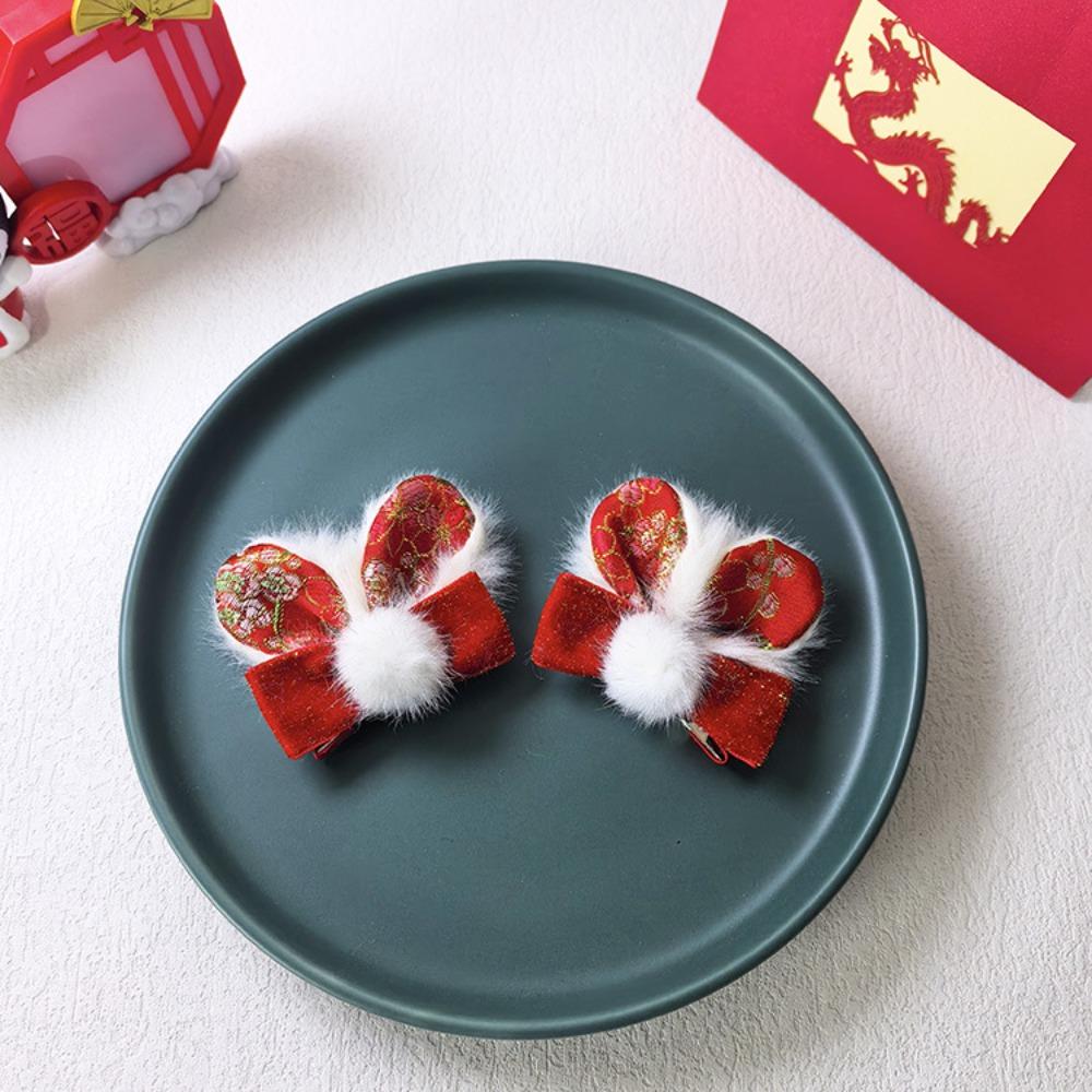 Cat Ears Children Red Bow Hairpin Plush Ancient Style Hairpin Sweet Hanfu Hair Sticks Baby Style 2
Cat Ears Children Red Bow Hairpin Plush Ancient Style Hairpin Sweet Hanfu Hair Sticks Baby Style 2