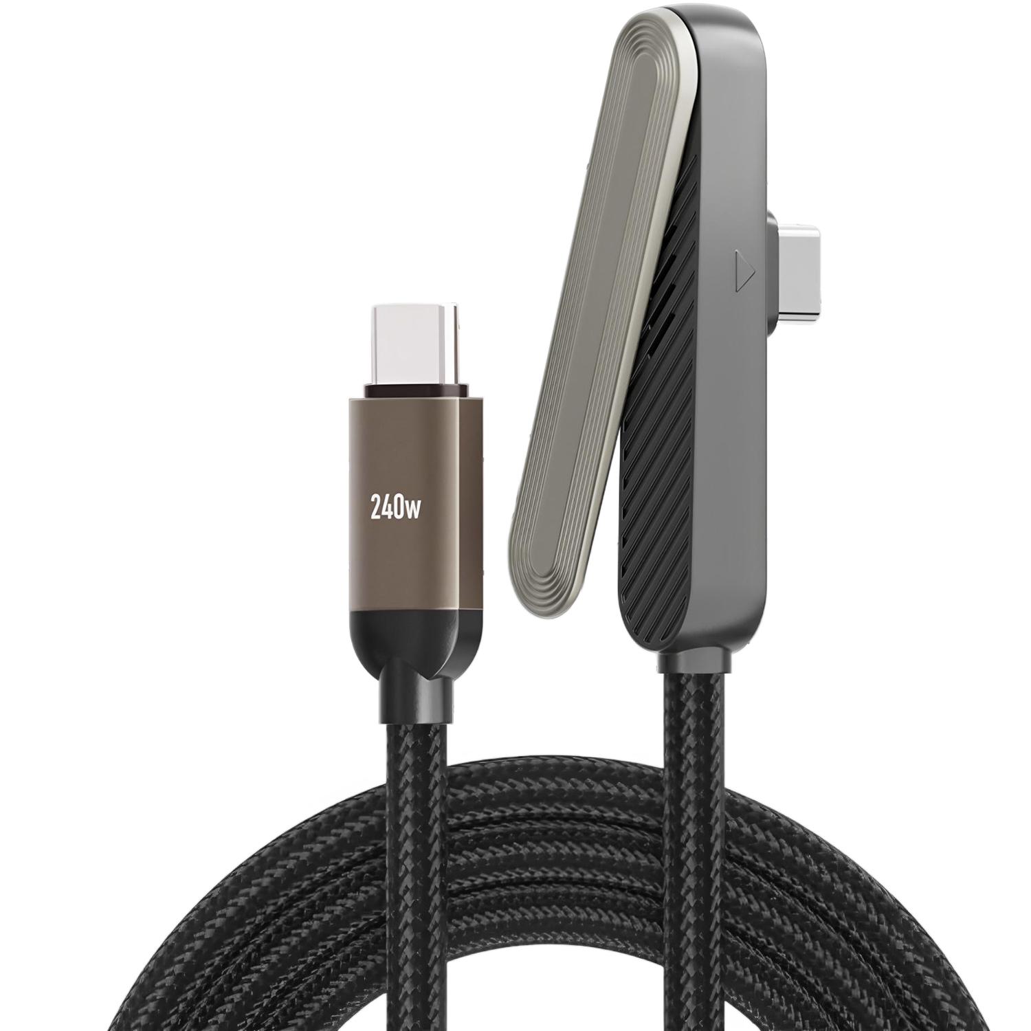 USB C to USB C Fast Charging Cable Foldable Desktop Bracket Holder Data Charging Wire for iPhone 16 15 Samsung Type C Phones чорний
USB C to USB C Fast Charging Cable Foldable Desktop Bracket Holder Data Charging Wire for iPhone 16 15 Samsung Type C Phones чорний