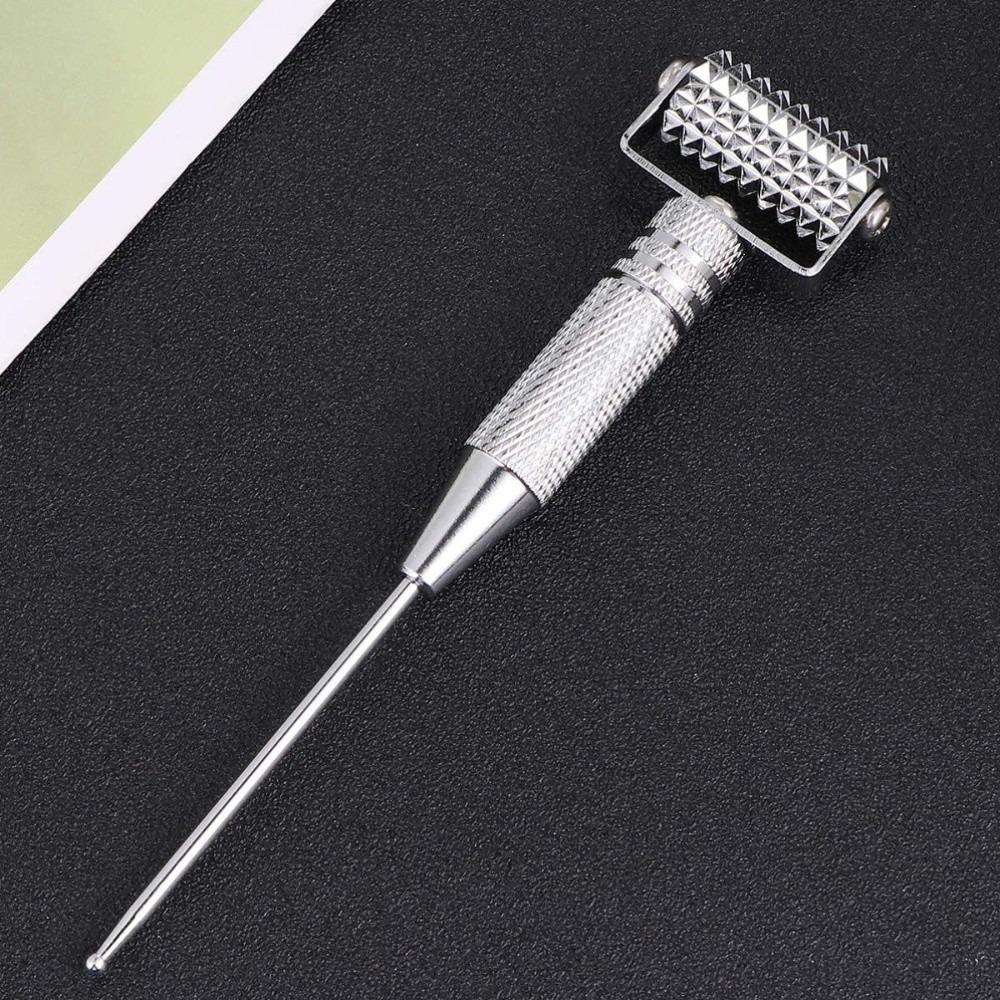 Gold/Silver Massage Roller Spring Needle Acupuncture Points Probe Facial Reflexology Tool срібний
Gold/Silver Massage Roller Spring Needle Acupuncture Points Probe Facial Reflexology Tool срібний
