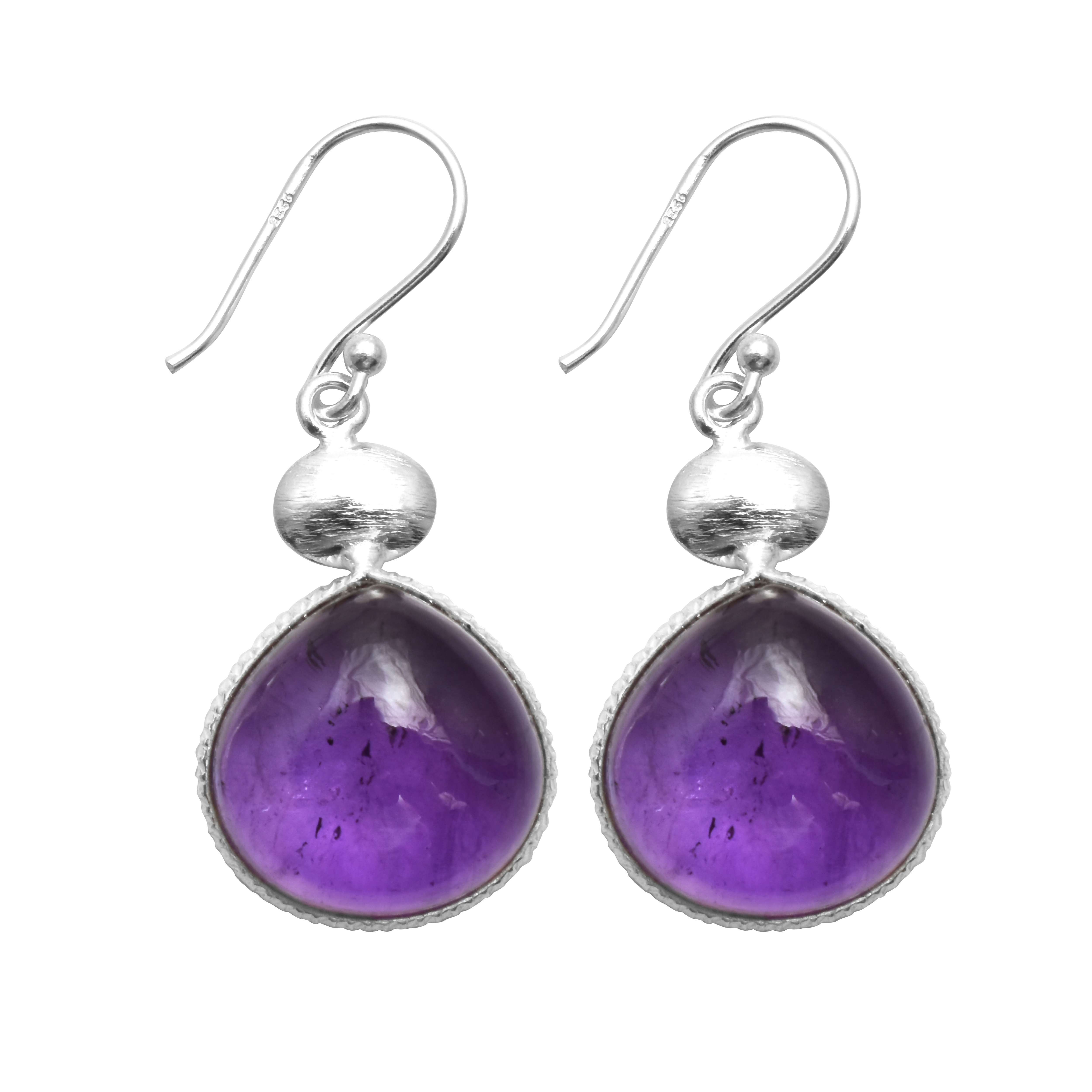 Amethyst Gemstone Earrings Solid 925 Sterling Silver Handmade Earrings Jewelry Gift For Women And Girls E-3459
Amethyst Gemstone Earrings Solid 925 Sterling Silver Handmade Earrings Jewelry Gift For Women And Girls E-3459