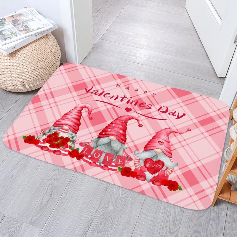Front Door Mat, Valentine s Day Red Grid with Love Door Mat, Indoor Doormat for Bedroom Decor Non-Slip Floor Mats Entryway Rug 40x60CM
Front Door Mat, Valentine s Day Red Grid with Love Door Mat, Indoor Doormat for Bedroom Decor Non-Slip Floor Mats Entryway Rug 40x60CM
