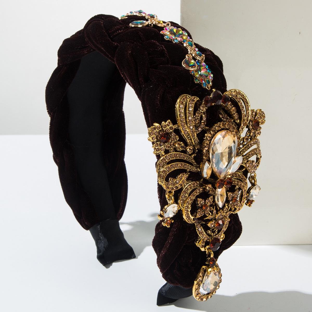 Новейшая мода Ручной работы Кристальное украшение для головы Модные Ретро Повязки для волос для женщин Белый Зеленый Красный Стразы Ободки для женщин
Новейшая мода Ручной работы Кристальное украшение для головы Модные Ретро Повязки для волос для женщин Белый Зеленый Красный Стразы Ободки для женщин