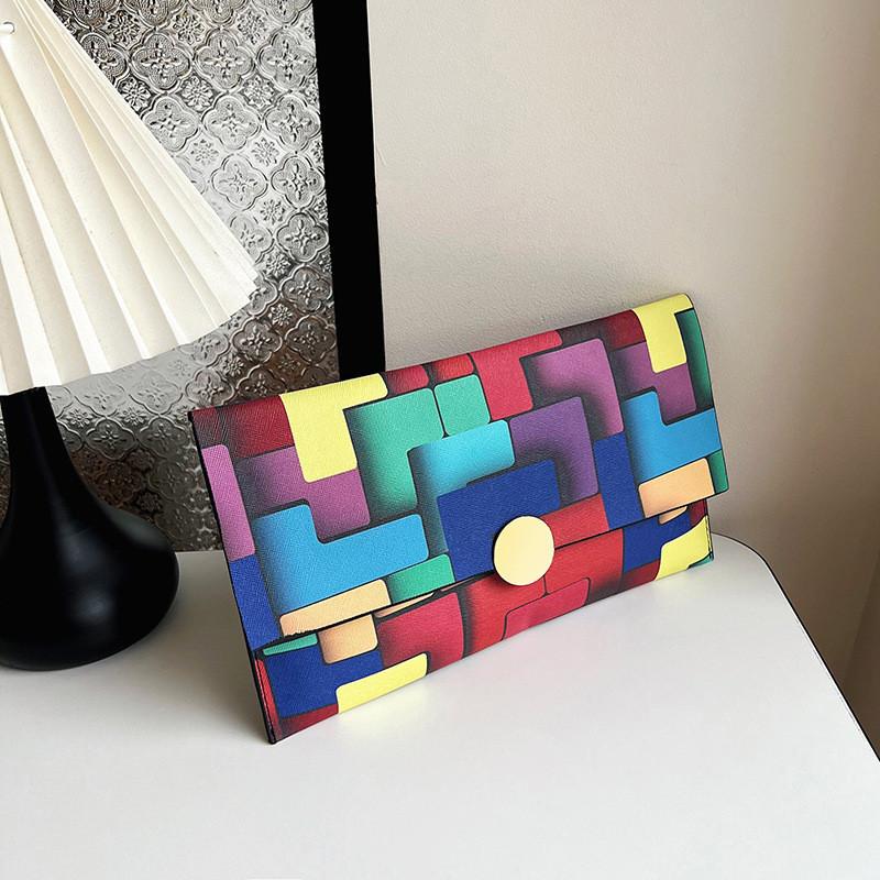 Chic Colorful Pu Handbag For Women Versatile Fashionable Clutch For Casual Daily Use
Chic Colorful Pu Handbag For Women Versatile Fashionable Clutch For Casual Daily Use