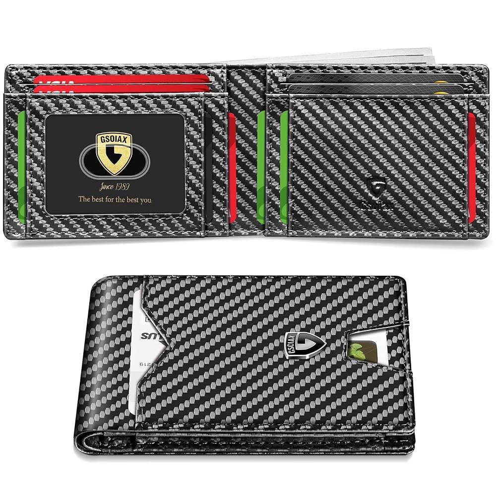 Men s Card Holder Wallet with Money Clip - Minimalist Style, Creative Gift
Men s Card Holder Wallet with Money Clip - Minimalist Style, Creative Gift