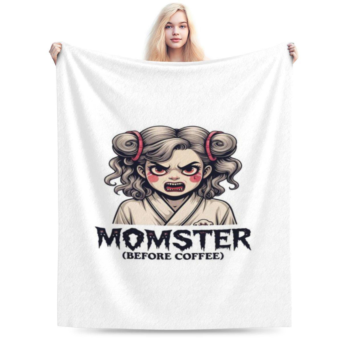 Momster Before Coffee Personalized Soft Gift An UltraSoft Micro Fleece Blanket 75x100cm 30x40in
Momster Before Coffee Personalized Soft Gift An UltraSoft Micro Fleece Blanket 75x100cm 30x40in