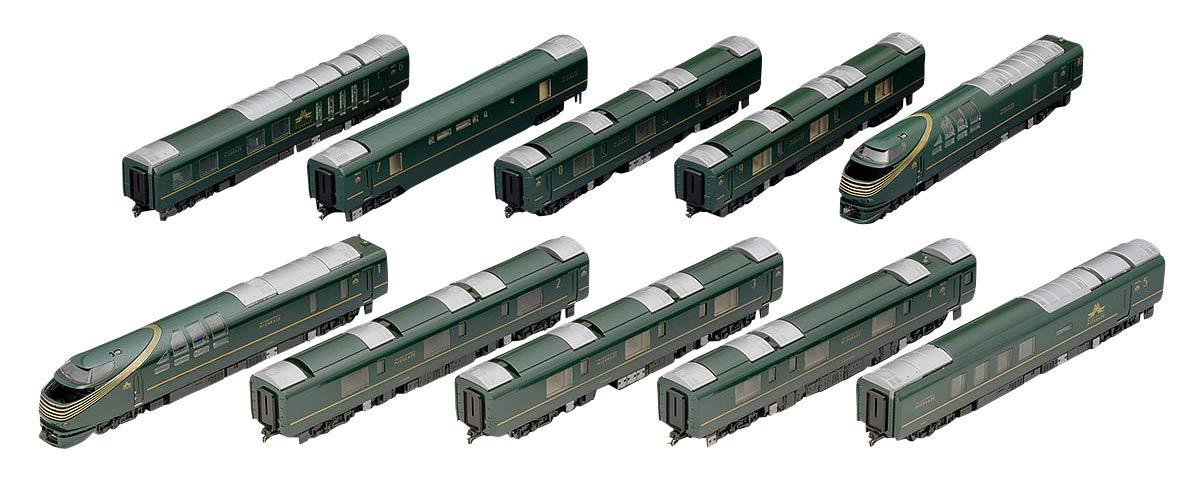 TOMIX N Gauge Limited 87 Series TWILIGHT EXPRESS Mizukaze Set 10 Cars 97912 Железнодорожная модель дизельного вагона
TOMIX N Gauge Limited 87 Series TWILIGHT EXPRESS Mizukaze Set 10 Cars 97912 Железнодорожная модель дизельного вагона