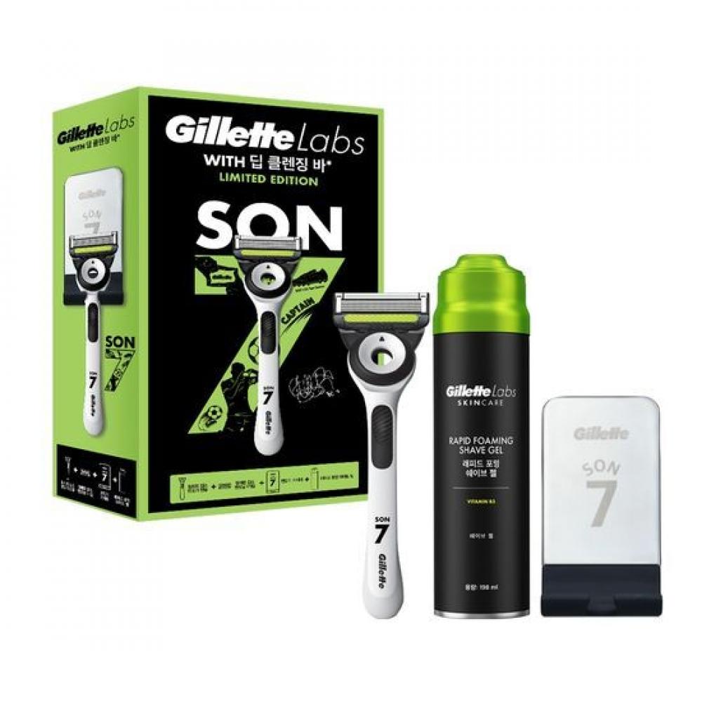 Gillette Labs Deep Cleansing Bar Son Heung Min 2.0 Edition Project Handle+1 зуб+гель для бритья+держатель
Gillette Labs Deep Cleansing Bar Son Heung Min 2.0 Edition Project Handle+1 зуб+гель для бритья+держатель