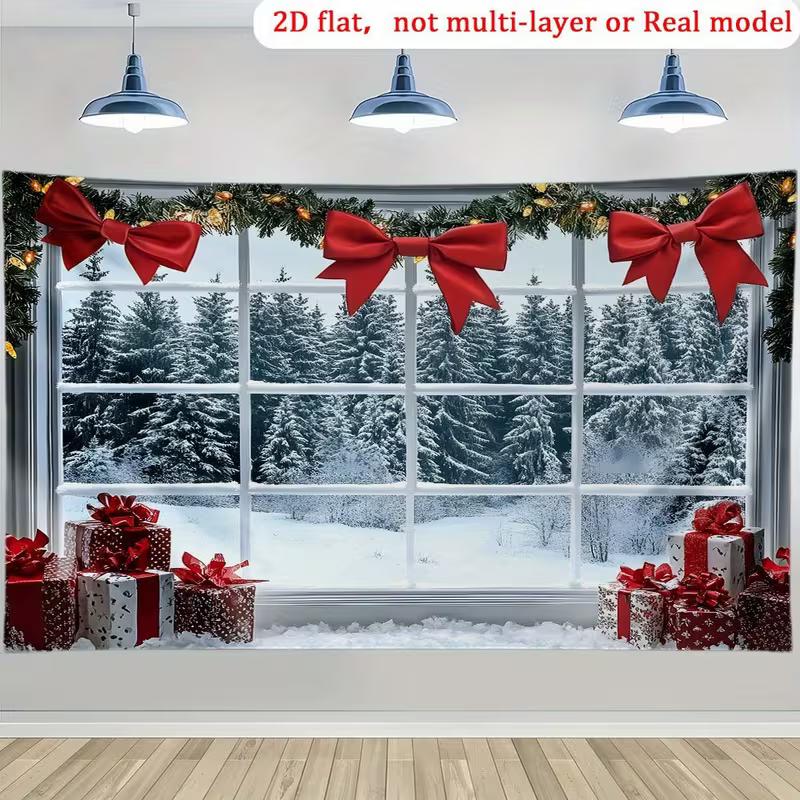 2D 2D Flat Printing Christmas Winter Window Photography Backdrop 47.2x31.5inch/120*80cm
2D 2D Flat Printing Christmas Winter Window Photography Backdrop 47.2x31.5inch/120*80cm