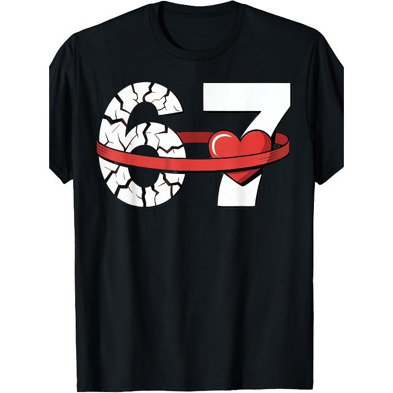 Valentines Day Six Seven 6 7 Meme Hand Heart 67 | Casual Round Neck T-Shirt, All-season, Short-sleeved, Medium Stretch Fabric S чёрный
Valentines Day Six Seven 6 7 Meme Hand Heart 67 | Casual Round Neck T-Shirt, All-season, Short-sleeved, Medium Stretch Fabric S чёрный
