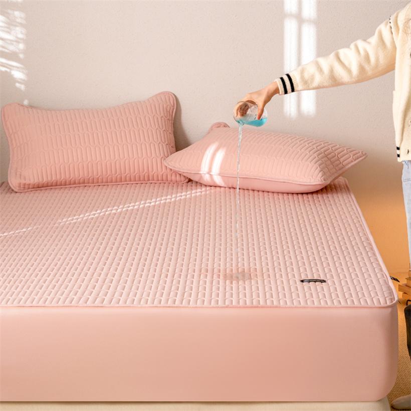 Премиум 100% водонепроницаемая простыня на резинке из соевого волокна стеганый чехол для матраса с резинкой гипоаллергенный бесшумный чехол для кровати 2xPillowcase 48x74cm
Премиум 100% водонепроницаемая простыня на резинке из соевого волокна стеганый чехол для матраса с резинкой гипоаллергенный бесшумный чехол для кровати 2xPillowcase 48x74cm