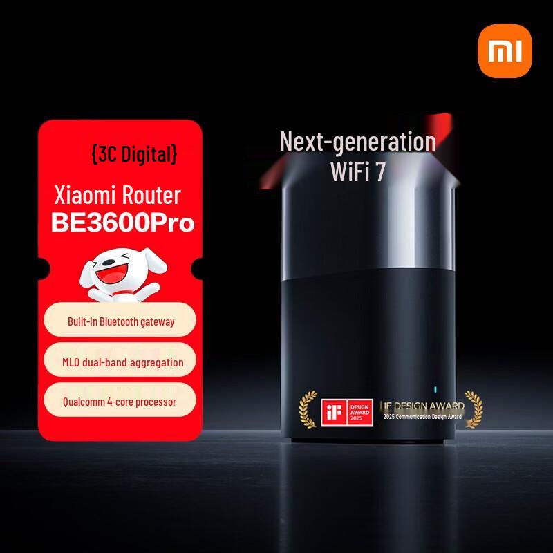 Xiaomi Router BE3600 Pro (CN version)
Xiaomi Router BE3600 Pro (CN version)