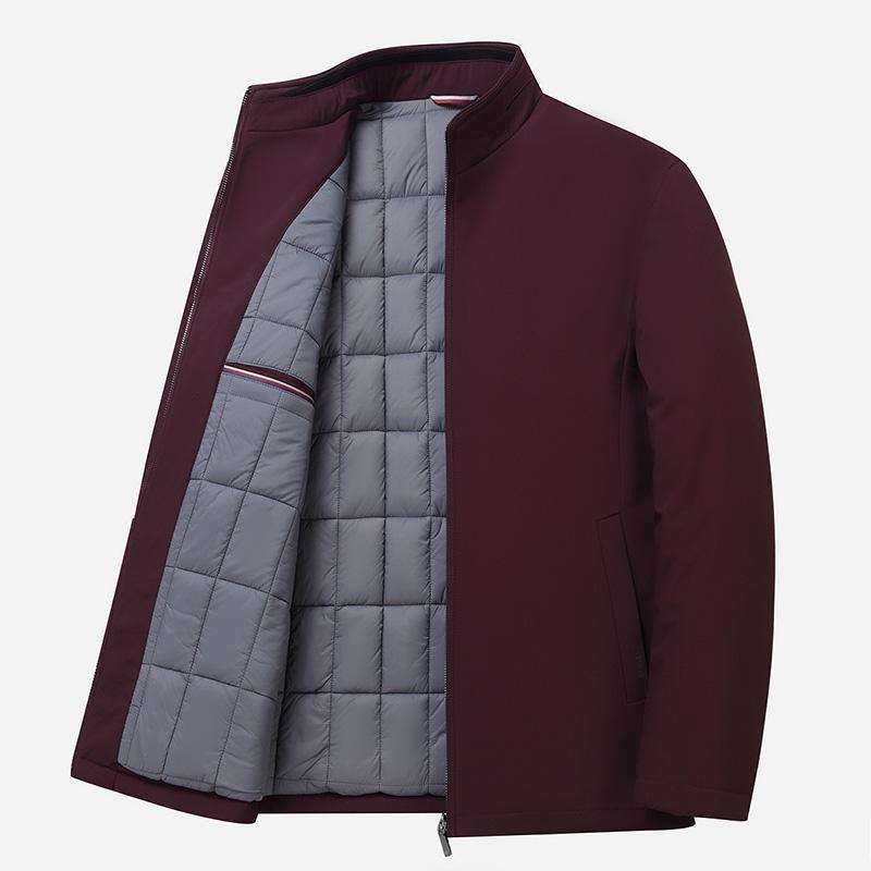 Men s Classic Stand Collar Cotton Jacket - Warm, Padded, and Thick for Dad, Ideal for Autumn/Winter 170/M suitable for around 110 lbs
Men s Classic Stand Collar Cotton Jacket - Warm, Padded, and Thick for Dad, Ideal for Autumn/Winter 170/M suitable for around 110 lbs