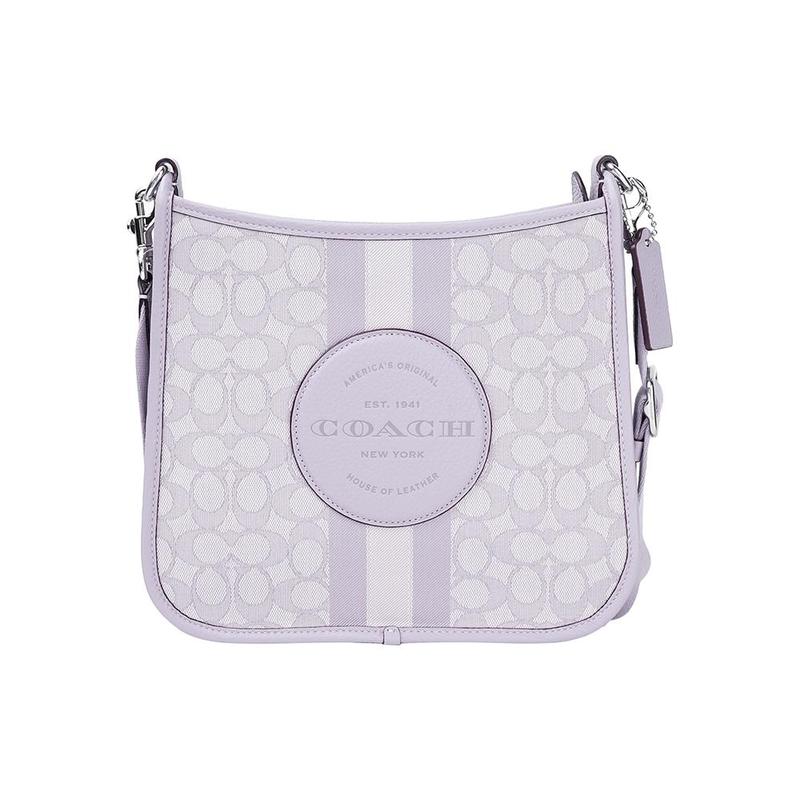 COACH crossbody bag Dempsey 27 classic presbyopic striped logo patch, fragrant bud all over printed Morandi color, jacquard fabric with cow leather фіолетовий
COACH crossbody bag Dempsey 27 classic presbyopic striped logo patch, fragrant bud all over printed Morandi color, jacquard fabric with cow leather фіолетовий