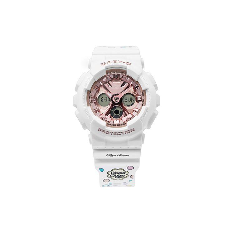 Casio Baby-G Limited Edition 100m Waterproof Special Lollipop Shaped Watch Box Quartz Movement Resin Strap Women watches Pink BA-130-7A1PRC-PERSON Pink Watch Dial
Casio Baby-G Limited Edition 100m Waterproof Special Lollipop Shaped Watch Box Quartz Movement Resin Strap Women watches Pink BA-130-7A1PRC-PERSON Pink Watch Dial