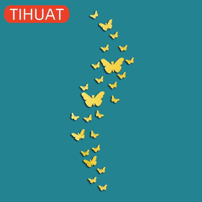 Зеркальный декор в виде бабочек золотой
Зеркальный декор в виде бабочек золотой