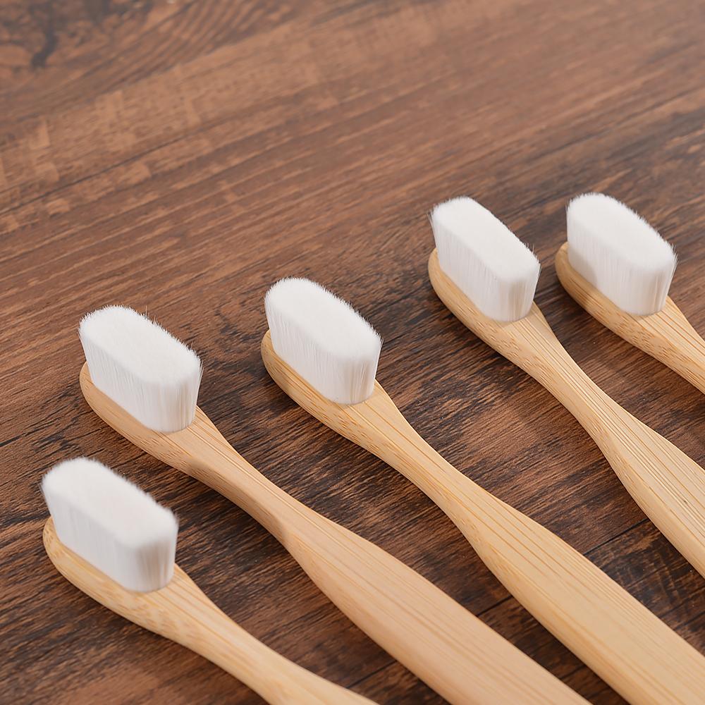 5Pcs Ultra Fine Soft Toothbrush Million Bristle Adults Bamboo Toothbrush Vegan Teeth Deep Cleaning Dental Oral Care Tooth Brush
5Pcs Ultra Fine Soft Toothbrush Million Bristle Adults Bamboo Toothbrush Vegan Teeth Deep Cleaning Dental Oral Care Tooth Brush