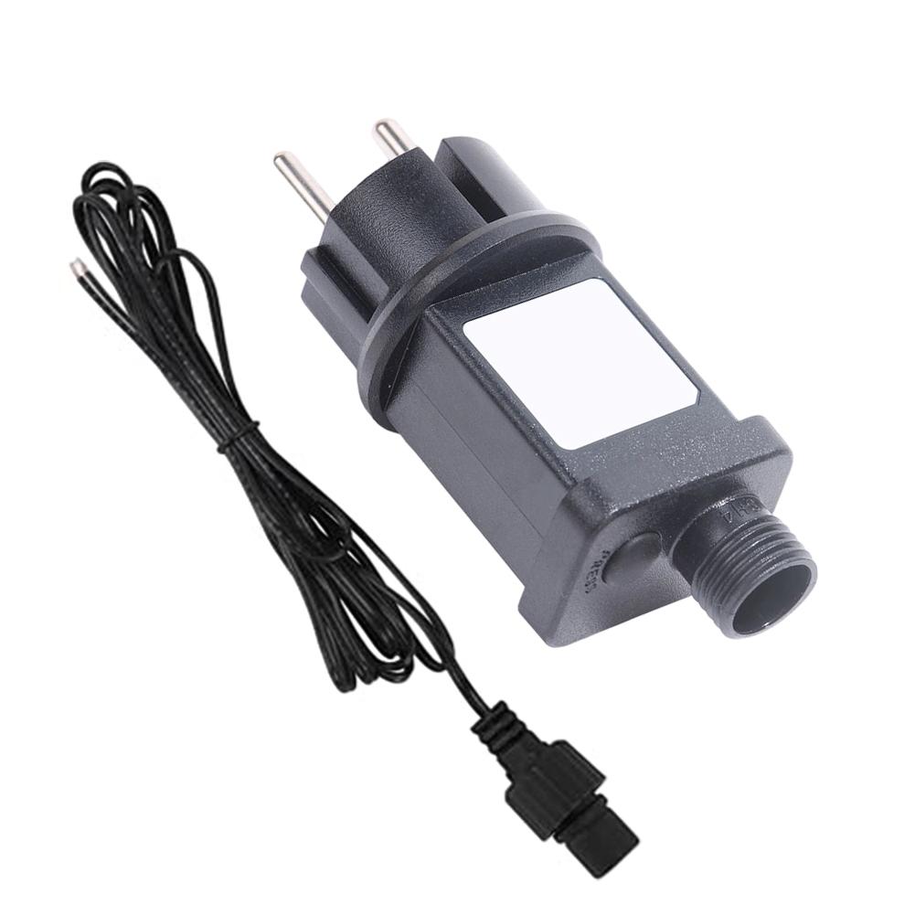 4.5V 3.6W LED Power Adapter Waterproof IP44 With 2m Extension Cord For Indoor Outdoor String Lights Replacement Parts China Mainland
4.5V 3.6W LED Power Adapter Waterproof IP44 With 2m Extension Cord For Indoor Outdoor String Lights Replacement Parts China Mainland