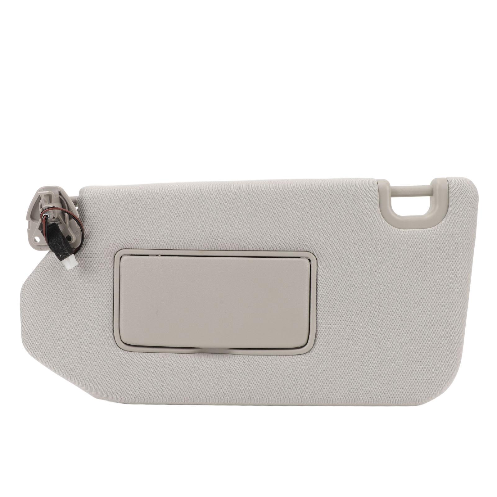 Передний солнцезащитный козырек, прочный, долговечный, серый, сменный солнцезащитный козырек для QX60 2013‑2018 с левым рулем Left
Передний солнцезащитный козырек, прочный, долговечный, серый, сменный солнцезащитный козырек для QX60 2013‑2018 с левым рулем Left