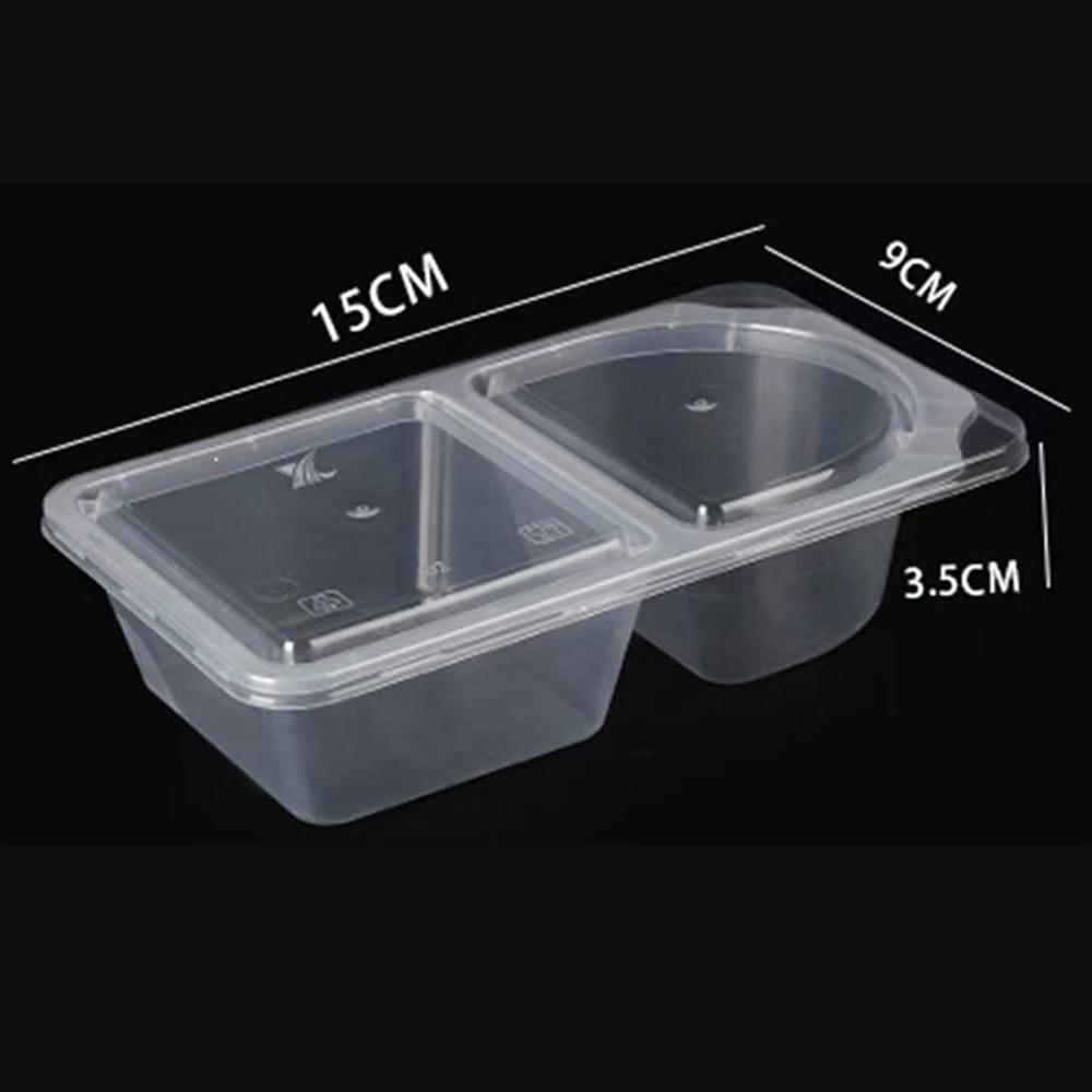 10/20pcs PP Material Snack Containers with Lids Leak-Proof Meal Prep Containers Transparent 2/3 Compartment Sauce Storage Box 10pcs
10/20pcs PP Material Snack Containers with Lids Leak-Proof Meal Prep Containers Transparent 2/3 Compartment Sauce Storage Box 10pcs
