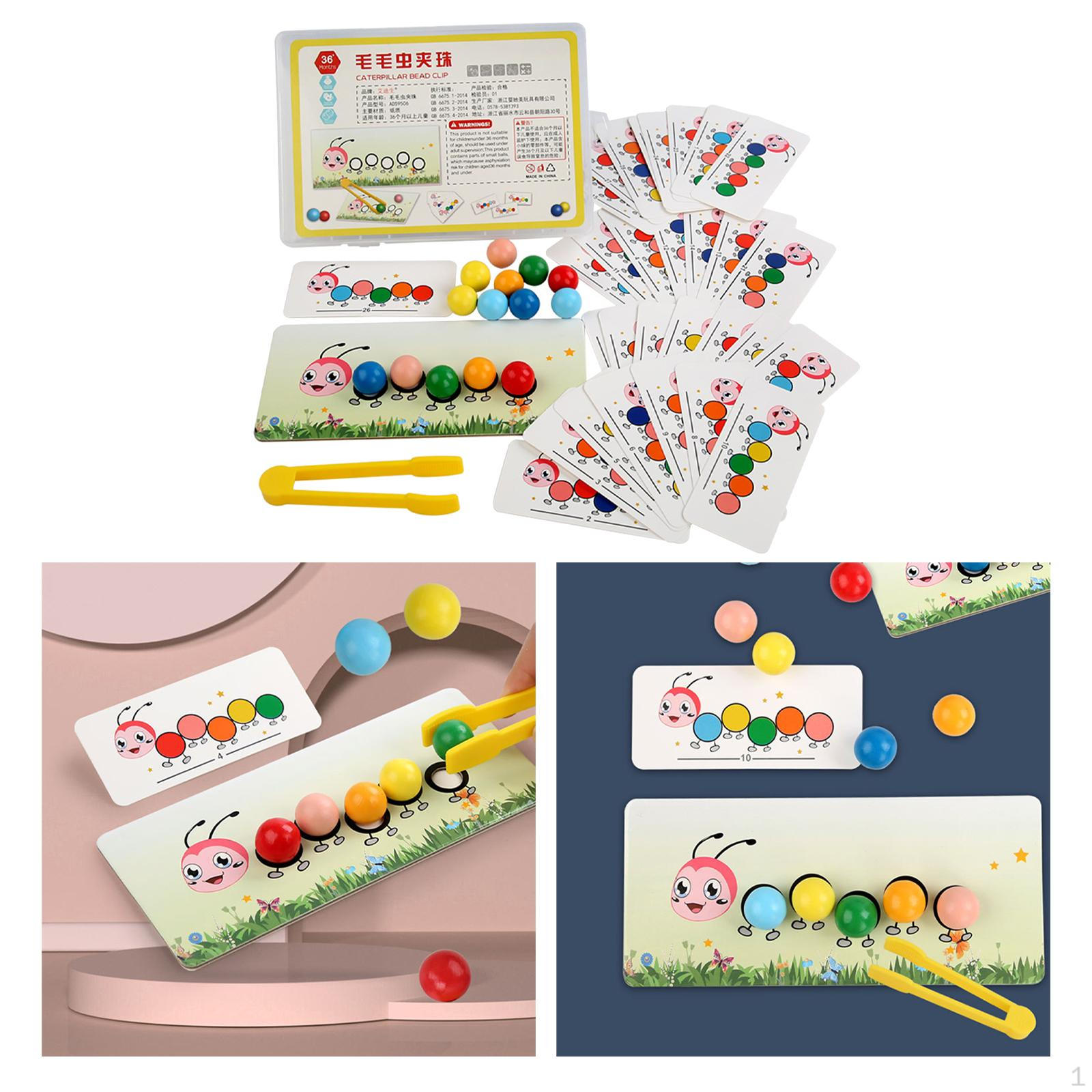 Montessori Clip Beads Toys Sturdy Colorful Concentration Early Educational Toy Sensory Training for
Montessori Clip Beads Toys Sturdy Colorful Concentration Early Educational Toy Sensory Training for