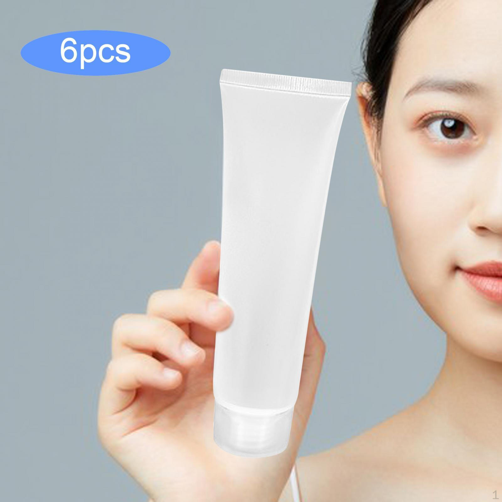 6 пустых косметических тюбиков, мягкий контейнер для проб макияжа, прозрачная многоразовая бутылка 30ml Screw Cap
6 пустых косметических тюбиков, мягкий контейнер для проб макияжа, прозрачная многоразовая бутылка 30ml Screw Cap