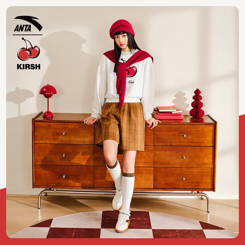 Anta x Kirsh Cherry Crop Pullover Sweatshirt L
Anta x Kirsh Cherry Crop Pullover Sweatshirt L