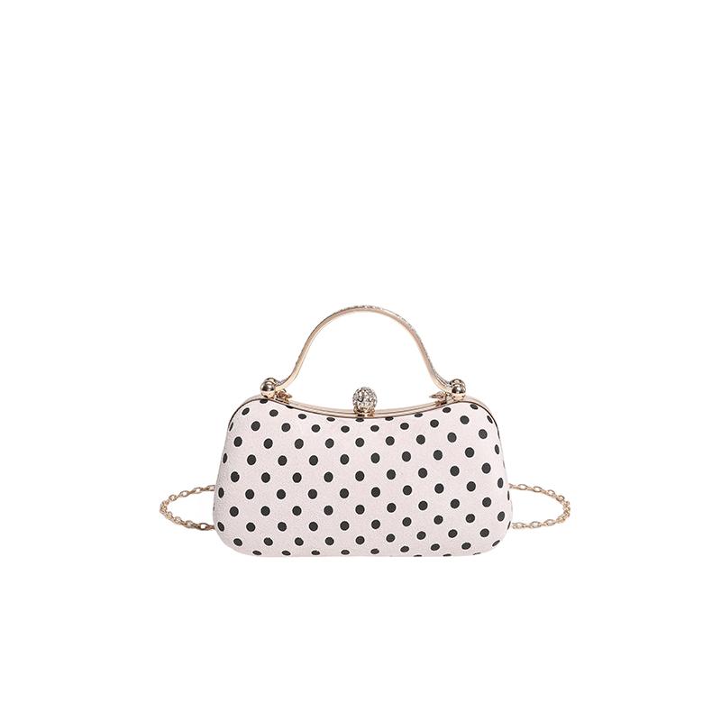 Fresh Fashion Cute Dots Faux Suede Frame Shoulder & Crossbody Bags Personality Versatile Retro Exquisite Handbags for Women 2025 білий
Fresh Fashion Cute Dots Faux Suede Frame Shoulder & Crossbody Bags Personality Versatile Retro Exquisite Handbags for Women 2025 білий