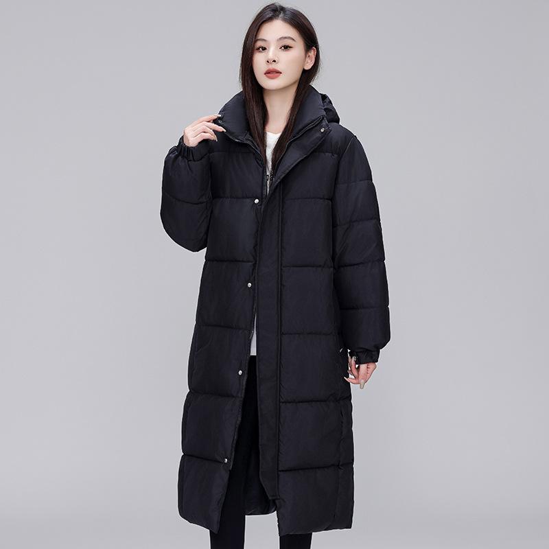 Large quilt, thickened cotton-padded clothes, women s long over-knee large-size cotton-padded clothes, fashionable cotton-padded jackets, loose coats. S чёрный
Large quilt, thickened cotton-padded clothes, women s long over-knee large-size cotton-padded clothes, fashionable cotton-padded jackets, loose coats. S чёрный
