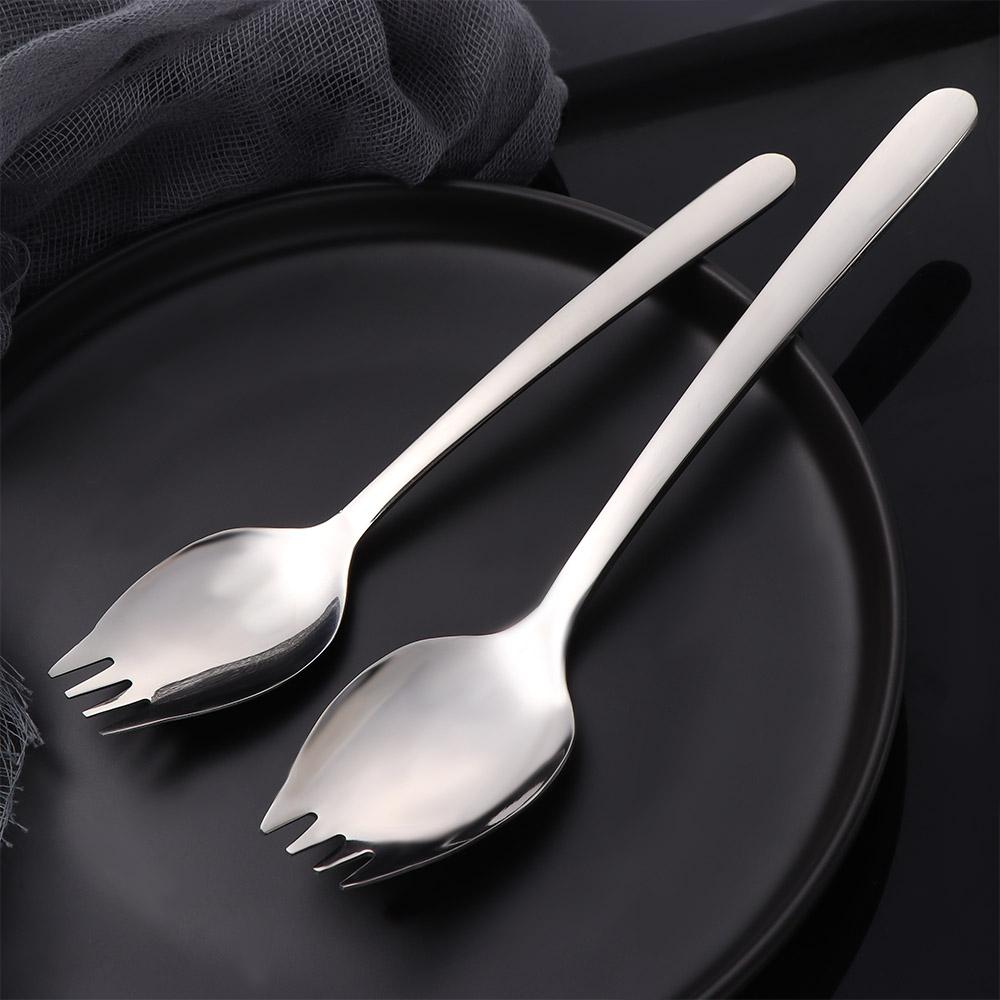 Cream Picnic Reusable Dinnerware Stainless Steel Outdoor Flatware Dessert Spoons Spork Salad Forks Small
Cream Picnic Reusable Dinnerware Stainless Steel Outdoor Flatware Dessert Spoons Spork Salad Forks Small