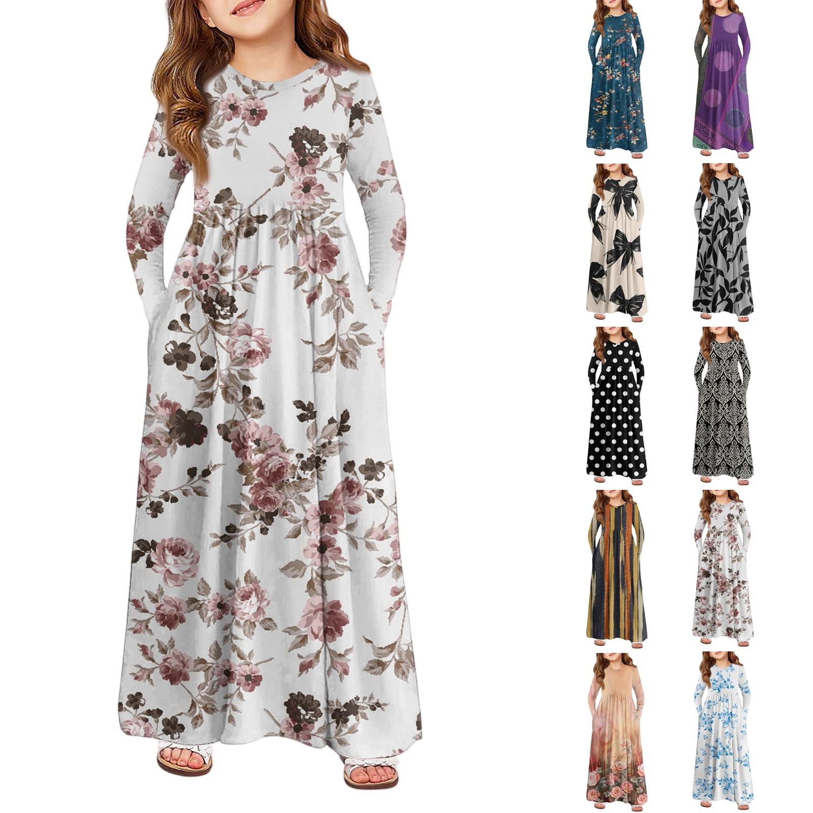 Girls Maxi Dress - Long Sleeve Pocket Dress 160 жовтий
Girls Maxi Dress - Long Sleeve Pocket Dress 160 жовтий