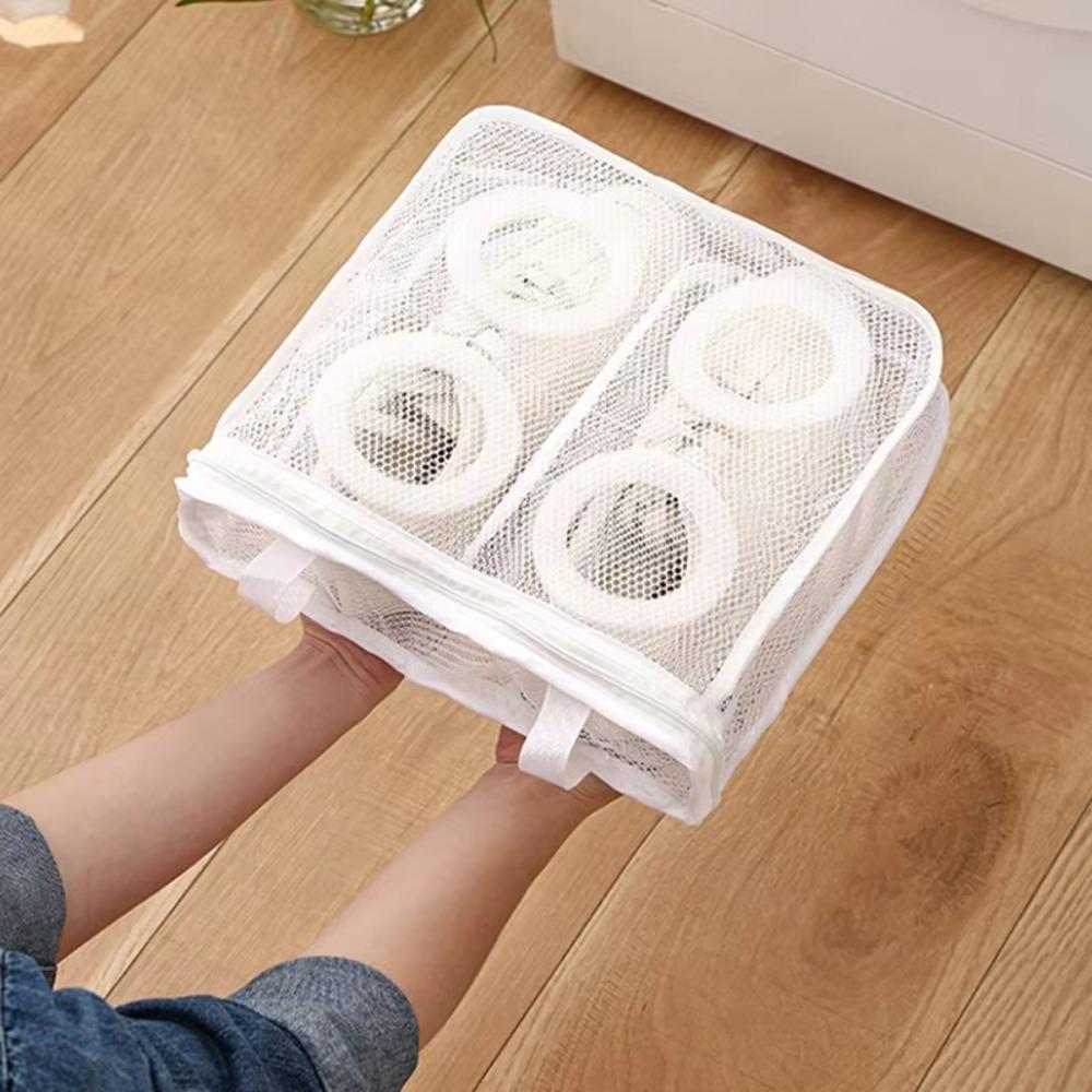 2PCS Coarse Net Laundry Shoe Bag Anti Deformation Sneakers Protection Sleeve Washing Machine Style A
2PCS Coarse Net Laundry Shoe Bag Anti Deformation Sneakers Protection Sleeve Washing Machine Style A
