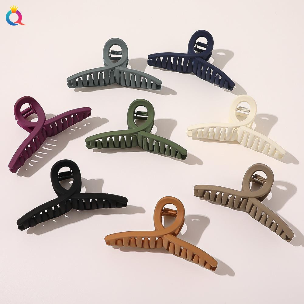 Заколка для волос Frosted Hair Clip Simple Large Clip Cross Hair Clip Coiffit Shark Clip 1pc
Заколка для волос Frosted Hair Clip Simple Large Clip Cross Hair Clip Coiffit Shark Clip 1pc
