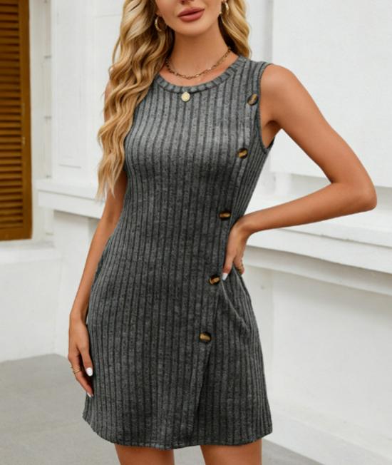 Round Neck Side Button Pocket Long Sleeve Belted Dress for Women, European & American Style, Hot Selling 2026. XL
Round Neck Side Button Pocket Long Sleeve Belted Dress for Women, European & American Style, Hot Selling 2026. XL