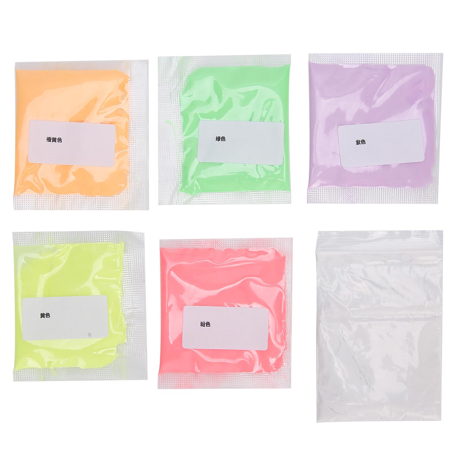 6pcs Long Lasting Fluorescent Powder DIY Nail Glitter Nail Art Luminous Powder Accessory
6pcs Long Lasting Fluorescent Powder DIY Nail Glitter Nail Art Luminous Powder Accessory
