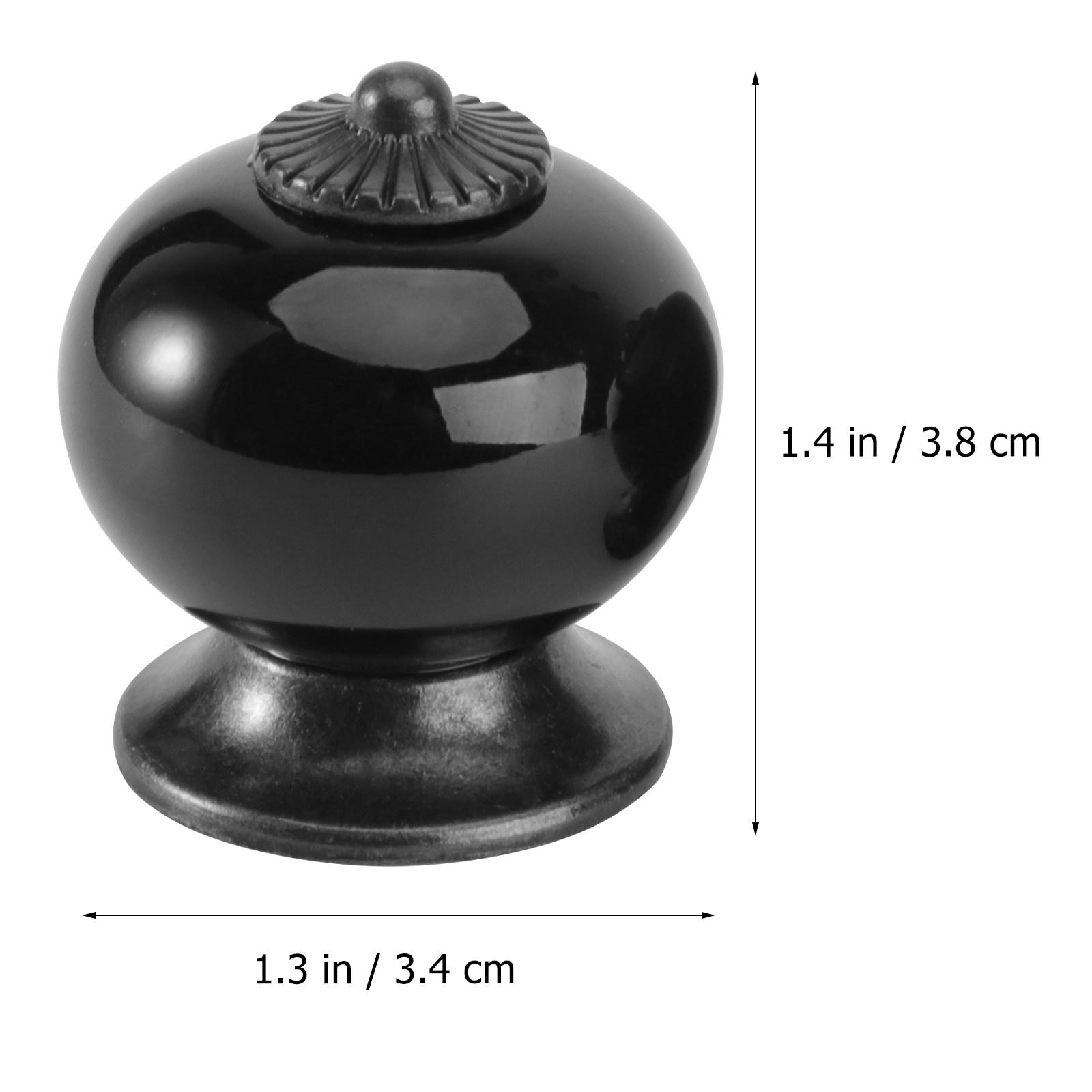 5Pcs Black Round Ceramic Pull Handles 38x38mm for Cabinet Drawer Wardrobe Door Bin Chest Modern Simple Kitchen Furniture Upgrade чёрный
5Pcs Black Round Ceramic Pull Handles 38x38mm for Cabinet Drawer Wardrobe Door Bin Chest Modern Simple Kitchen Furniture Upgrade чёрный