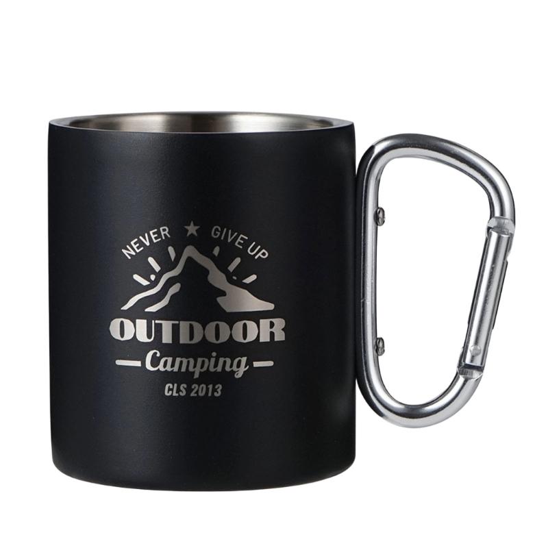 Light Weight Metal Coffee Mug For Outdoor Camping Double Wall Insulated Travel Cup Camping Mug With Handle Enduring чорний
Light Weight Metal Coffee Mug For Outdoor Camping Double Wall Insulated Travel Cup Camping Mug With Handle Enduring чорний