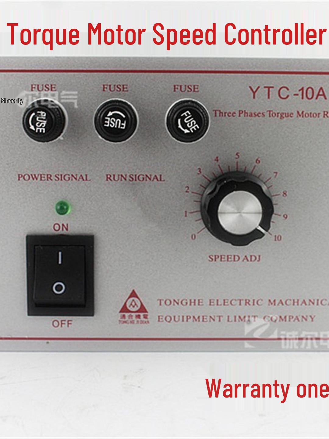 Y-10A Three-Phase AC Torque Motor Controller, 380V/8A-10A, with Torque Meter 10A
Y-10A Three-Phase AC Torque Motor Controller, 380V/8A-10A, with Torque Meter 10A