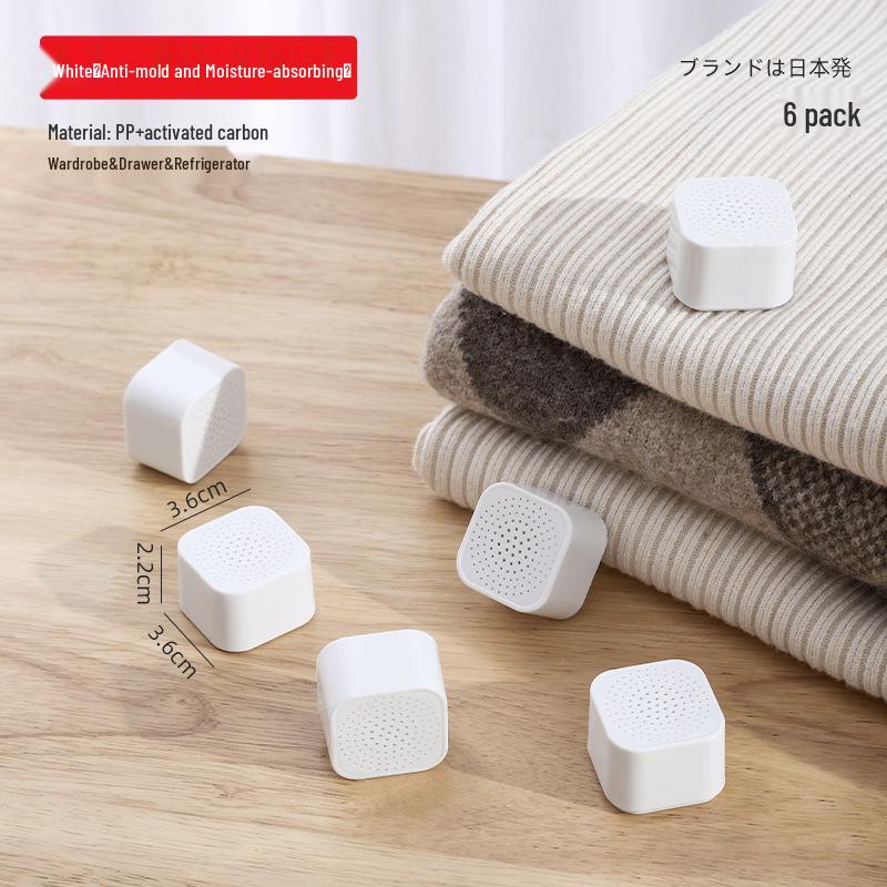 Activated Carbon Wardrobe Deodorizer & Insect Repellent for Formaldehyde Removal: New Home Essential білий
Activated Carbon Wardrobe Deodorizer & Insect Repellent for Formaldehyde Removal: New Home Essential білий