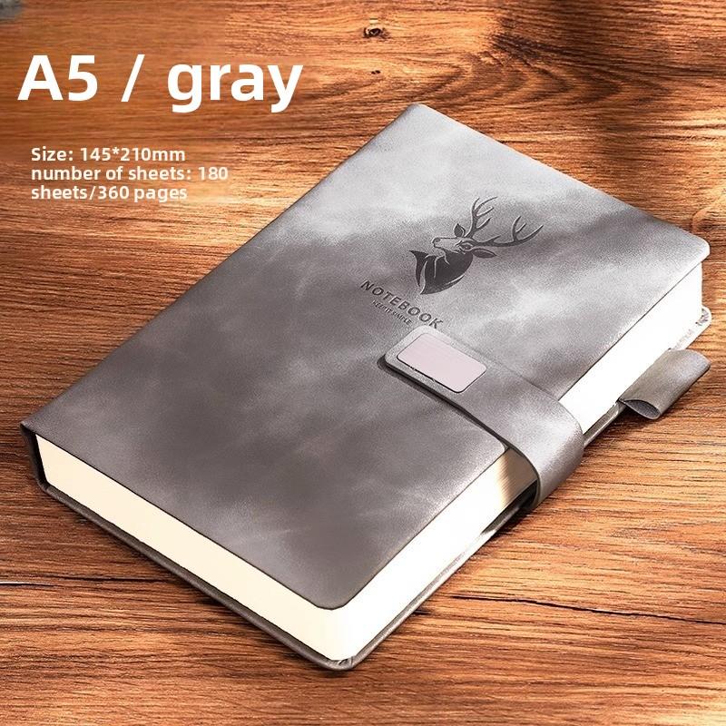 1pcs A5 Notebook Work Office Meeting Record Book Daily Planner Journal with Closure Buckle for Note-Taking & Daily Organization сірий
1pcs A5 Notebook Work Office Meeting Record Book Daily Planner Journal with Closure Buckle for Note-Taking & Daily Organization сірий