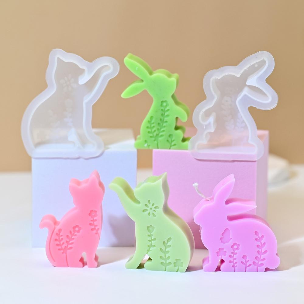 Easter Rabbit Silicone Mold Hollow Flower Printed Cat Bunny Candle Silicone Mould Resin Gypsum Molds DIY Craft Home Decor
Easter Rabbit Silicone Mold Hollow Flower Printed Cat Bunny Candle Silicone Mould Resin Gypsum Molds DIY Craft Home Decor