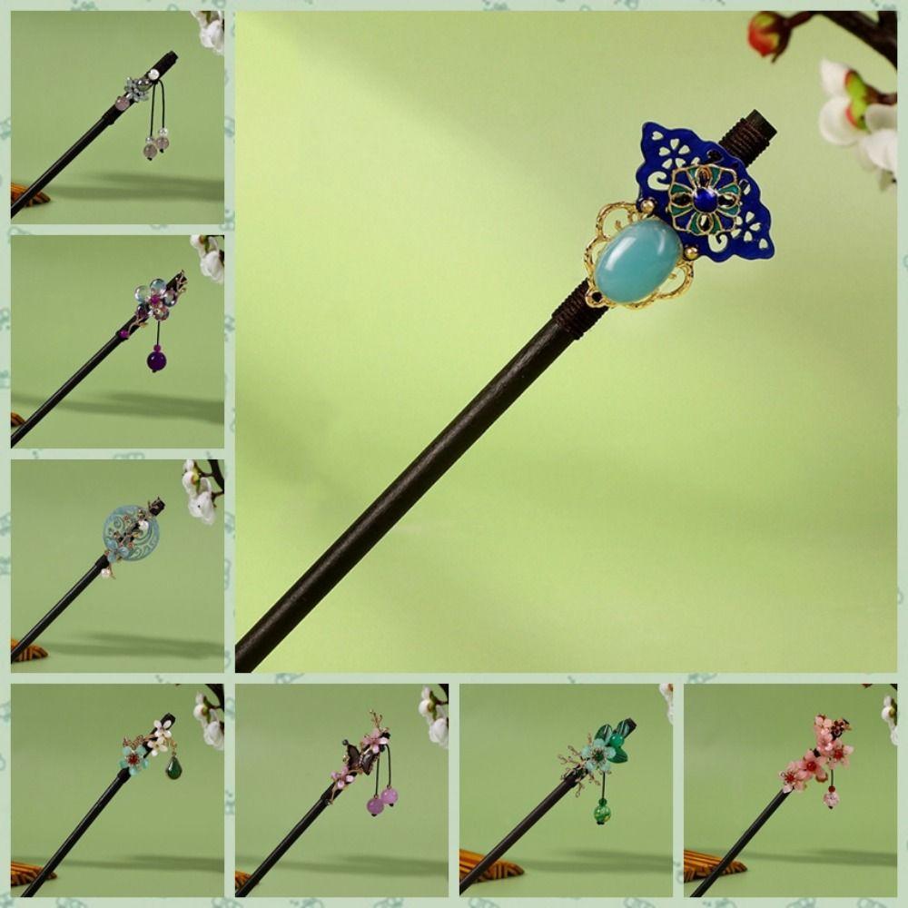 Handmade Wooden Hairpins Chinese Hair Stick Pins Decorative Flower Hair Sticks for Hanfu Style L
Handmade Wooden Hairpins Chinese Hair Stick Pins Decorative Flower Hair Sticks for Hanfu Style L