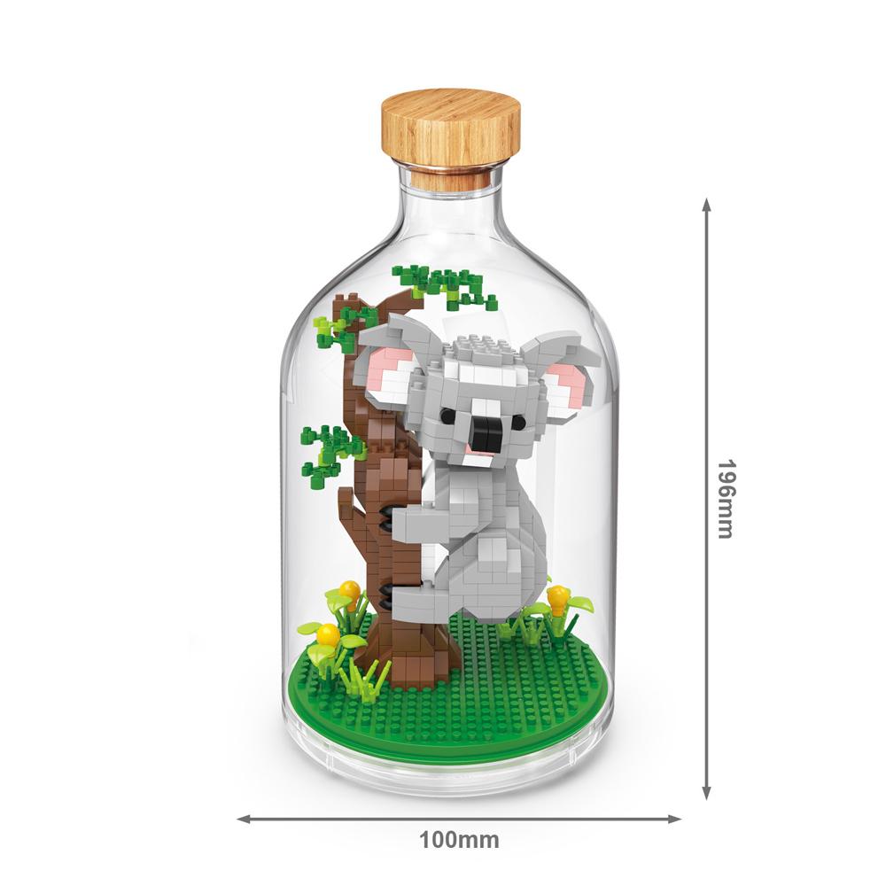 Idea Animal In A Bottle Micro Diamond Block Tiger Lion Koala Alpaca Bear Construction Blocks Model Educational Toy Sets Nanobricks
Idea Animal In A Bottle Micro Diamond Block Tiger Lion Koala Alpaca Bear Construction Blocks Model Educational Toy Sets Nanobricks