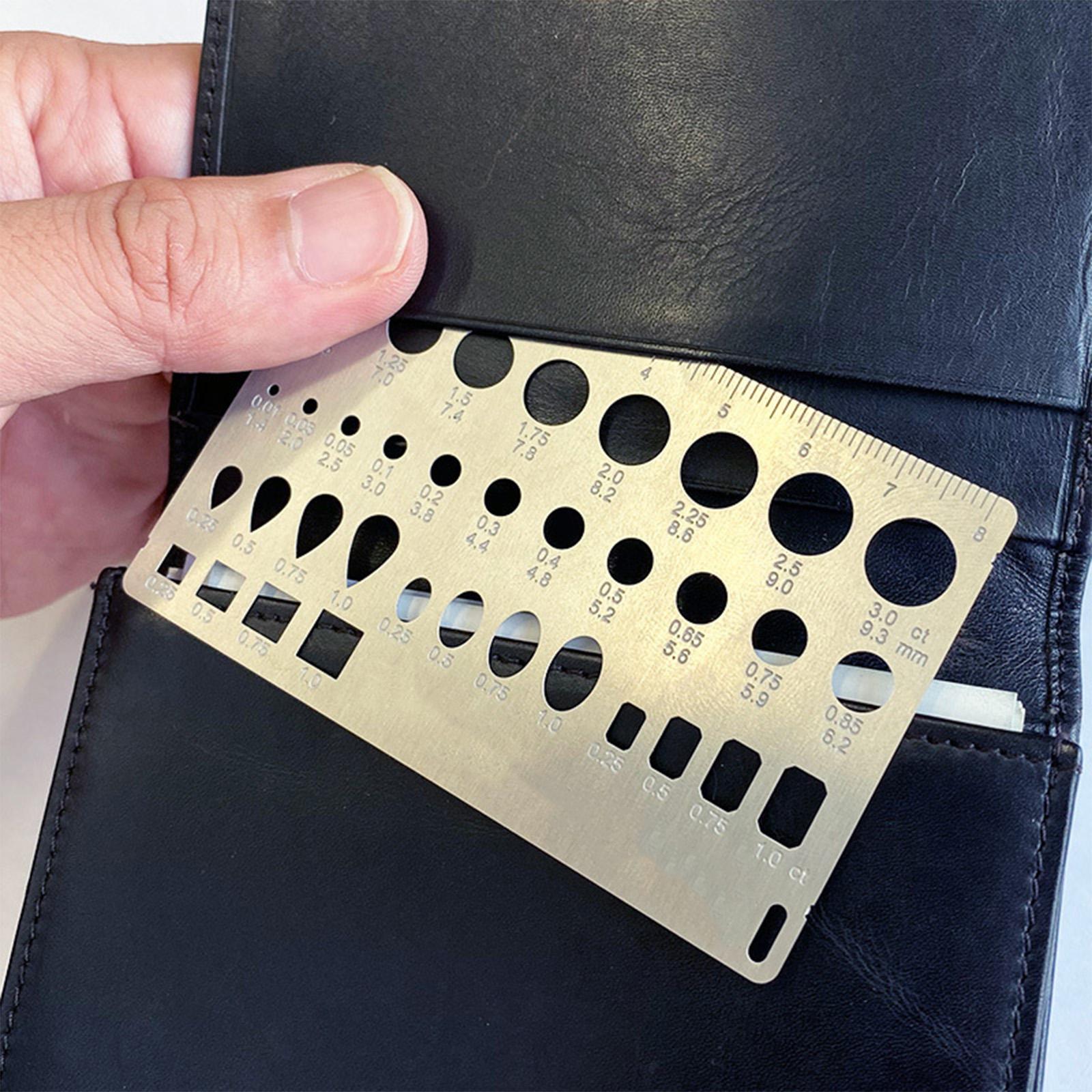 Stainless Steel Diamantine Size Caliper Measuring Instrument For Professional Jewelers And Collector In Jewelry Design 1
Stainless Steel Diamantine Size Caliper Measuring Instrument For Professional Jewelers And Collector In Jewelry Design 1