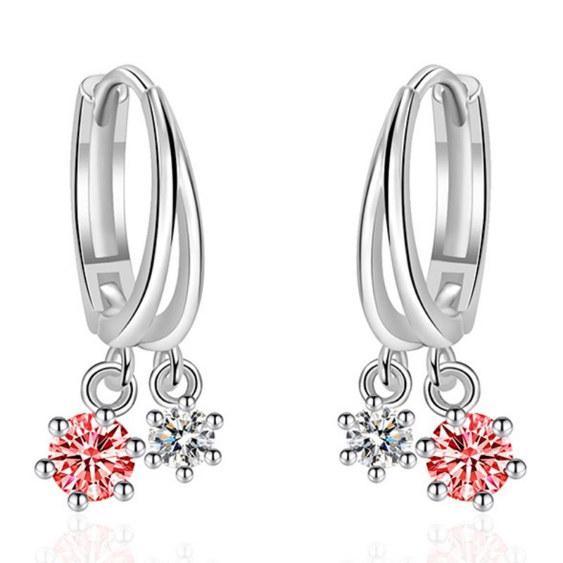 Серьги-гвоздики с бриллиантами, инкрустированные красными бриллиантами и цирконами, простой дизайн, модные украшения для ушей высокого уровня
Серьги-гвоздики с бриллиантами, инкрустированные красными бриллиантами и цирконами, простой дизайн, модные украшения для ушей высокого уровня