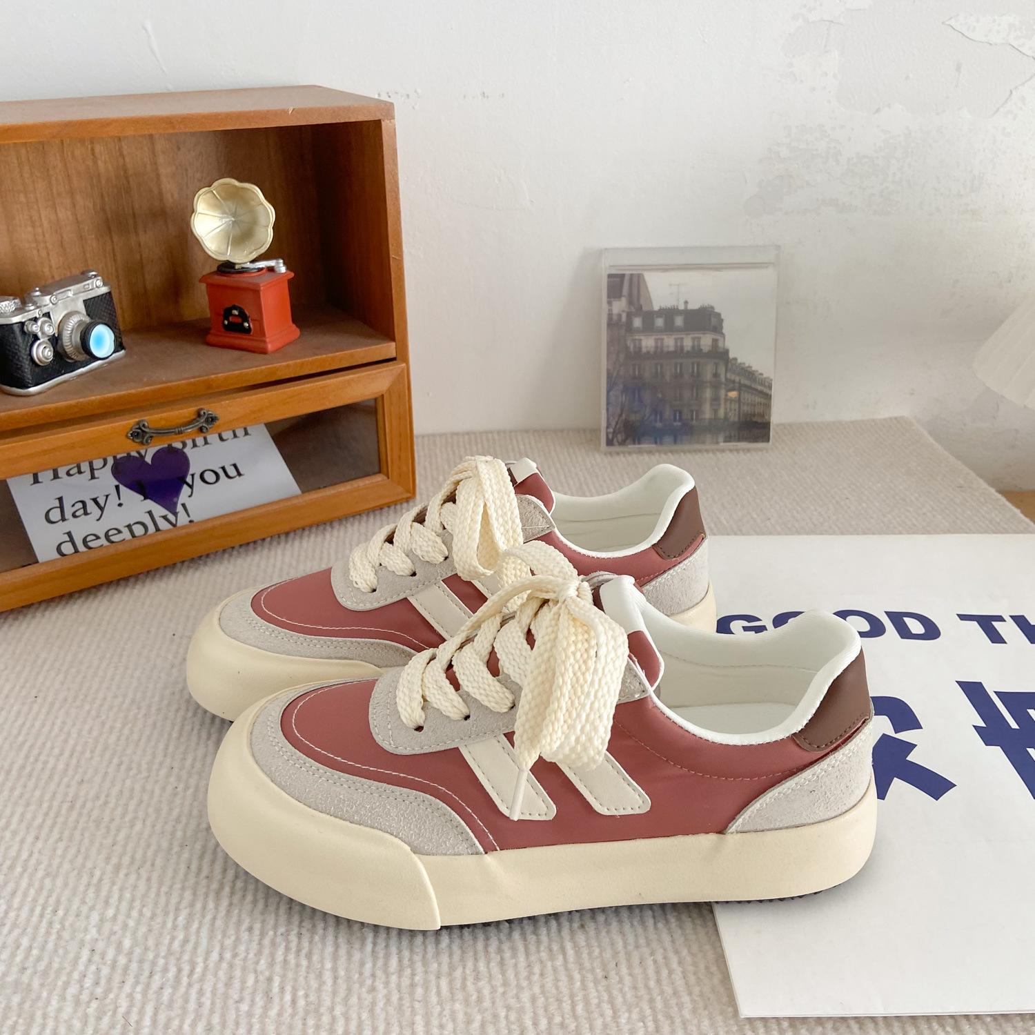 6377 popular thick-soled leverage bar German training board shoes women s Hong Kong style retro chic2024 new spring little white shoes 35 розовый
6377 popular thick-soled leverage bar German training board shoes women s Hong Kong style retro chic2024 new spring little white shoes 35 розовый