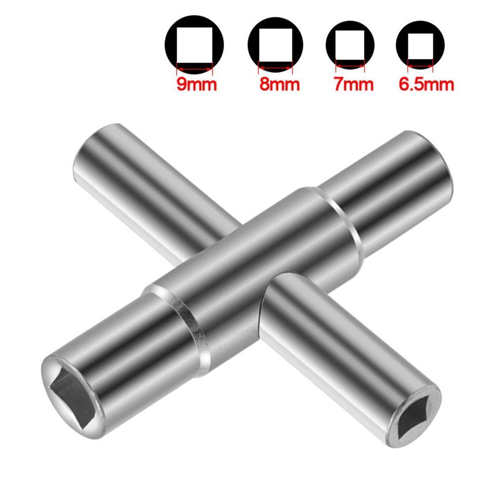 Durable Bathroom Hardware Faucet 4 Ways Wrench Repair Tool Hand Tool Square Wrench
Durable Bathroom Hardware Faucet 4 Ways Wrench Repair Tool Hand Tool Square Wrench