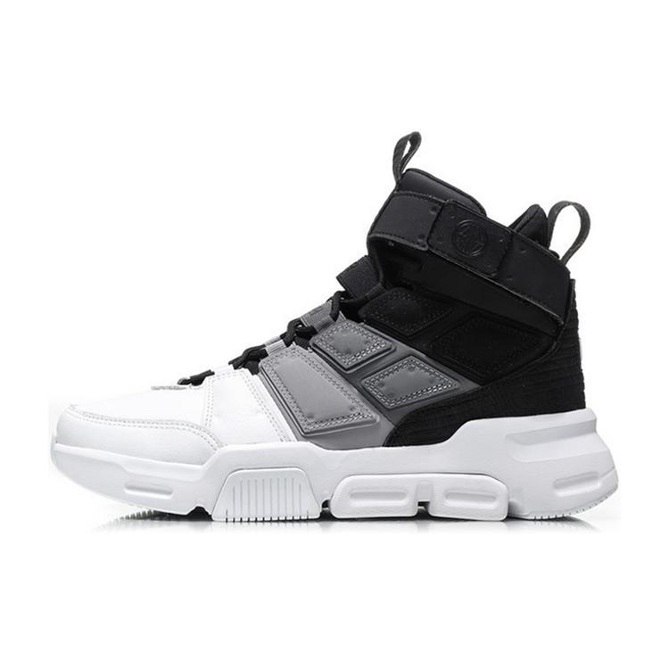 Li Ning CF Vintage Basketball Shoes Men s High top White Black Gray AGBN053-3 45
Li Ning CF Vintage Basketball Shoes Men s High top White Black Gray AGBN053-3 45